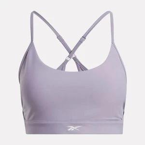 REEBOK EU - Biustonosz Lux Strappy Sports, female, Dusk Purple, Size: