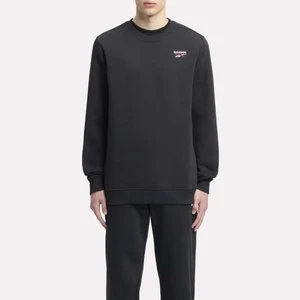 REEBOK EU - Bluza Reebok Identity Small Logo, male, Black/White/Vector Red, Size: