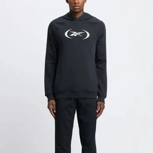 REEBOK EU - Bluza z kapturem Basketball, male, Black, Size: