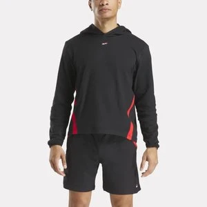 REEBOK EU - Bluza z kapturem Fleece, male, Black, Size: