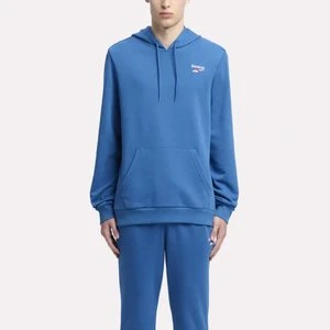 REEBOK EU - Bluza z kapturem Reebok Identity Small Logo, male, Twilight Blue, Size: