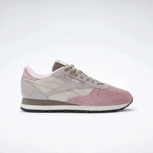 Reebok Clearance - Buty Classic Leatherunisex, Sand/Hazy Grey/Dusty Rose, Size: