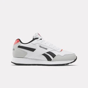 REEBOK EU - Buty Glide (mÅ‚odzieÅ¼owe)unisex, Footwear White/Mist Grey/Energy Red, Size: