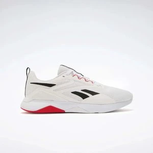REEBOK EU - Buty Nanoflex TR 2, male, White/Black/Energy Red, Size: