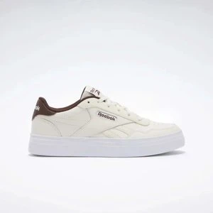 REEBOK EU - Buty Reebok Court Advance Bold, female, Chalk/Footwear White/Unearthed Brown, Size: