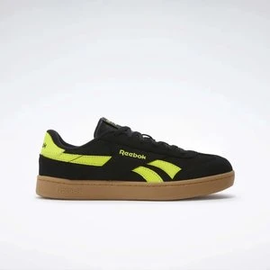 REEBOK EU - Buty Reebok Smash Edgeunisex, Night Black/Solar Acid Yellow/Sgum, Size: