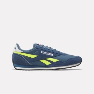 Reebok - Classic AZ Unisex Sneakersunisex, Shadow/Batik Blue/Solar Acid Yellow, Size: