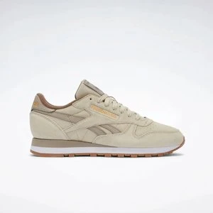 REEBOK EU - Classic Leather Unisex Sneakersunisex, Classic Beige/Classic Beige/Ash, Size: