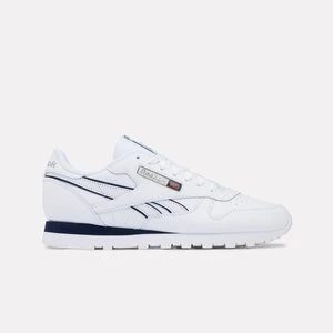 REEBOK EU - Classic Leather Unisexunisex, White White Vector Navy, Size: