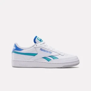 Reebok - Club C Revengeunisex, White/Kinetic Blue/Unleashed Green, Size: