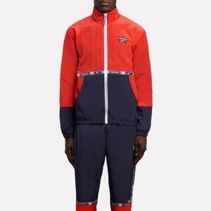 REEBOK EU - Heritage Tape Woven Track Jacketunisex, Energy Red/Vector Navy, Size: