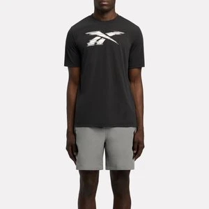 REEBOK EU - ID Train Logo Easy Fit T-Shirtunisex, Black, Size: