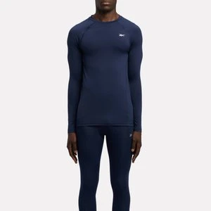 REEBOK EU - ID Train Long Sleeve Muscle T-Shirtunisex, Vector Navy, Size: