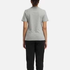 REEBOK EU - Identity Big Logo T-shirt, female, Medium Grey Heather, Size: