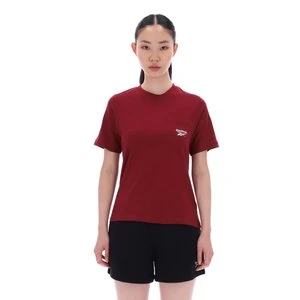 REEBOK EU - Identity Small Logo Pocket T-Shirtunisex, Classic Burgundy, Size: