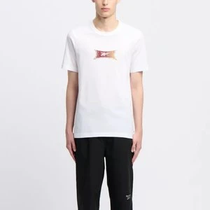 Reebok - Koszulka Graphic Series Hype, male, White, Size: