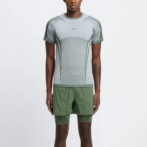 REEBOK EU - Koszulka RBK-Lab Tech, male, Chalk/Breakaway Green, Size: