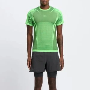 REEBOK EU - Koszulka RBK-Lab Tech, male, Washed Black / Lime, Size: