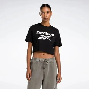 REEBOK EU - Koszulka Reebok Identity Big Logo Crop, female, Black, Size: