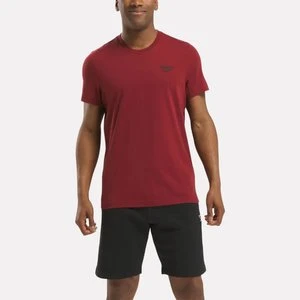 REEBOK EU - Koszulka Reebok Identity Small Logo, male, Rich Maroon, Size: