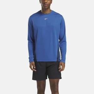 REEBOK EU - Koszulka Training Long Sleeve Tech, male, Twilight Blue, Size: