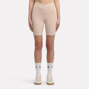 REEBOK EU - Lux High Rise 7.5" Biker Shortsunisex, Muted Clay, Size: