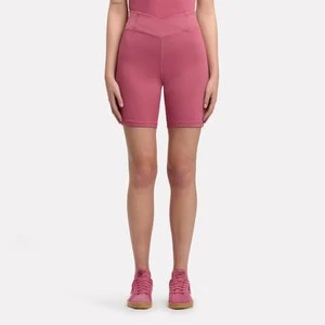 REEBOK EU - Lux High Rise 7.5" Biker Shortsunisex, Studio Pink, Size: