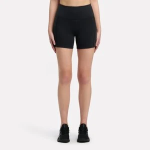 REEBOK EU - Lux High-Rise Mini Biker Shortunisex, Black, Size: