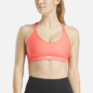 REEBOK EU - Lux Low-Impact Bra, female, Sunset Coral, Size: