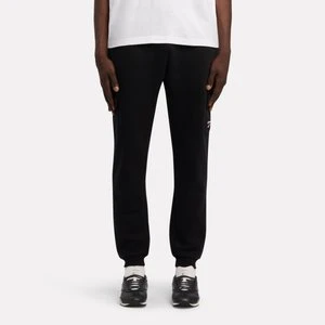 REEBOK EU - Reebok Identity Cargo Fleece Jogger Pantsunisex, Black, Size: