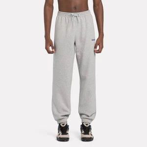 REEBOK EU - Spodnie dresowe Reebok Identity Brand Proud, male, Medium Grey Heather/Boundless Blue, Size: