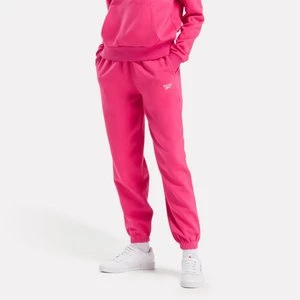 Reebok EU - Spodnie dresowe Reebok Identity Small Logo Fleece, female, Bold Pink, Size: