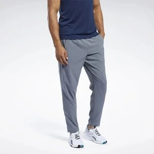 Reebok EU - Spodnie Workout Ready Track, male, Cold Grey , Size: