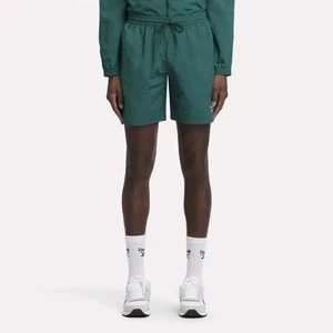 REEBOK EU - Szorty Identity Cross Check Woven, male, Collegiate Green, Size: