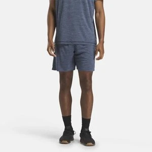 REEBOK EU - Szorty Training Knit 18 cm, male, Twilight Blue, Size: