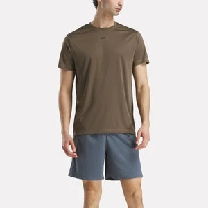 REEBOK EU - Training Tech T-Shirt, male, Army Green, Size: