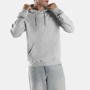 Reebok - ID Small Logo French Terry Hoodie, male, Medium Grey Marl, Size: