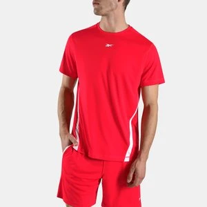 Reebok - Id Train Blocked T-Shirtunisex, Sport Red/White, Size: