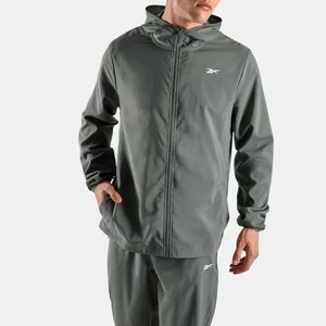 Reebok - ID Woven Jacket, male, Grey 5/White, Size: