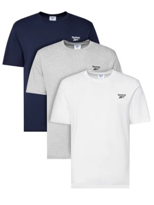 Reebok Komplet 3 t-shirtów Warnock RK25192CCM Kolorowy Regular Fit