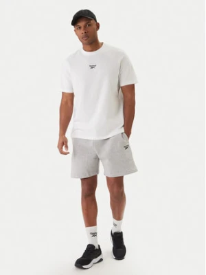 Reebok Komplet t-shirt i spodenki Baz RK25609CCM Szary Regular Fit