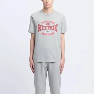 Reebok - Koszulka Graphic Series Tradition, male, Heather Grey, Size: