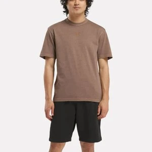Reebok - Koszulka Reebok Identity Washed, male, Unearthed Brown, Size:
