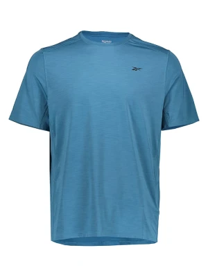 Reebok Koszulka sportowa "Solid Athlete" w kolorze błękitnym rozmiar: L
