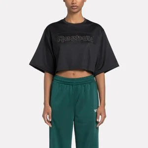 Reebok - Koszulka Team, female, Black, Size: