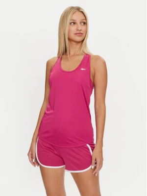 Reebok Koszulka techniczna Id Train Mesh Back Tank 100021221 Różowy Regular Fit