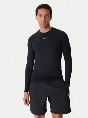 Reebok Koszulka techniczna RK25598CCM Czarny Slim Fit