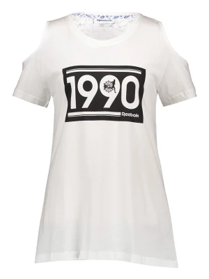 Reebok Koszulka w kolorze biało-czarnym rozmiar: S