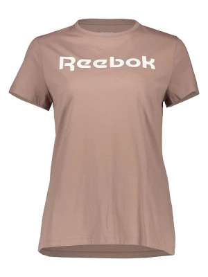 Reebok Koszulka w kolorze jasnobrązowym rozmiar: L