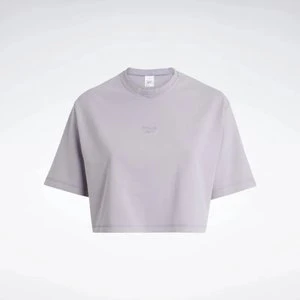 Reebok - Koszulka Wardrobe Essentials, female, Dusk Purple, Size: